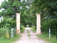 portail en pierre